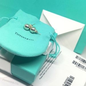 New.Tiffany.Earrings Ball.8-ml. Gift